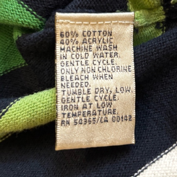 Allison Daley Green Colour Block Cardigan Size M - Picture 5 of 7